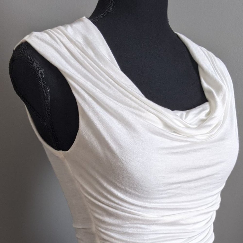 BCX SLEEVELESS TOP W/ COWL NECK - Picture 3 of 10